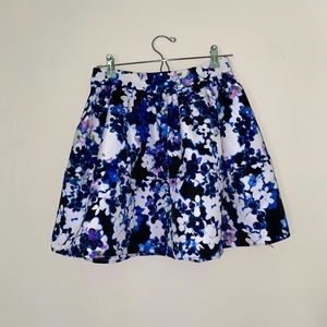 Circle Floral Skirt